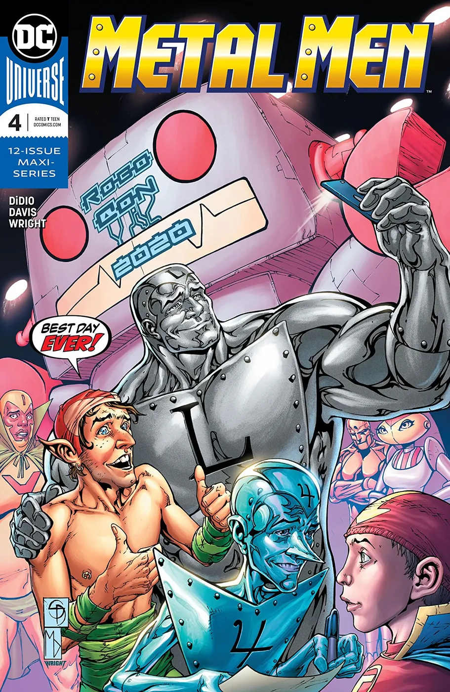 Cover of Metal Men #4