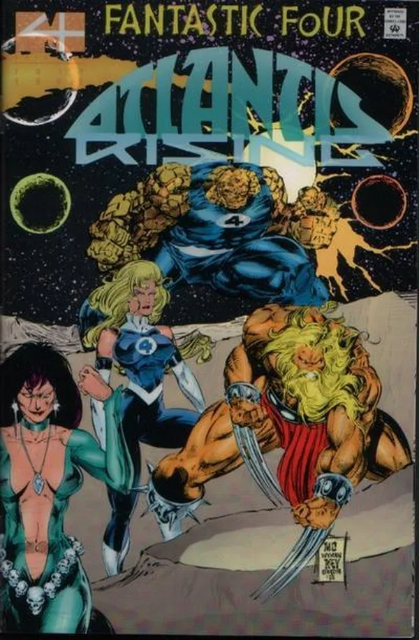 Cover of Fantastic Four: Atlantis Rising #2