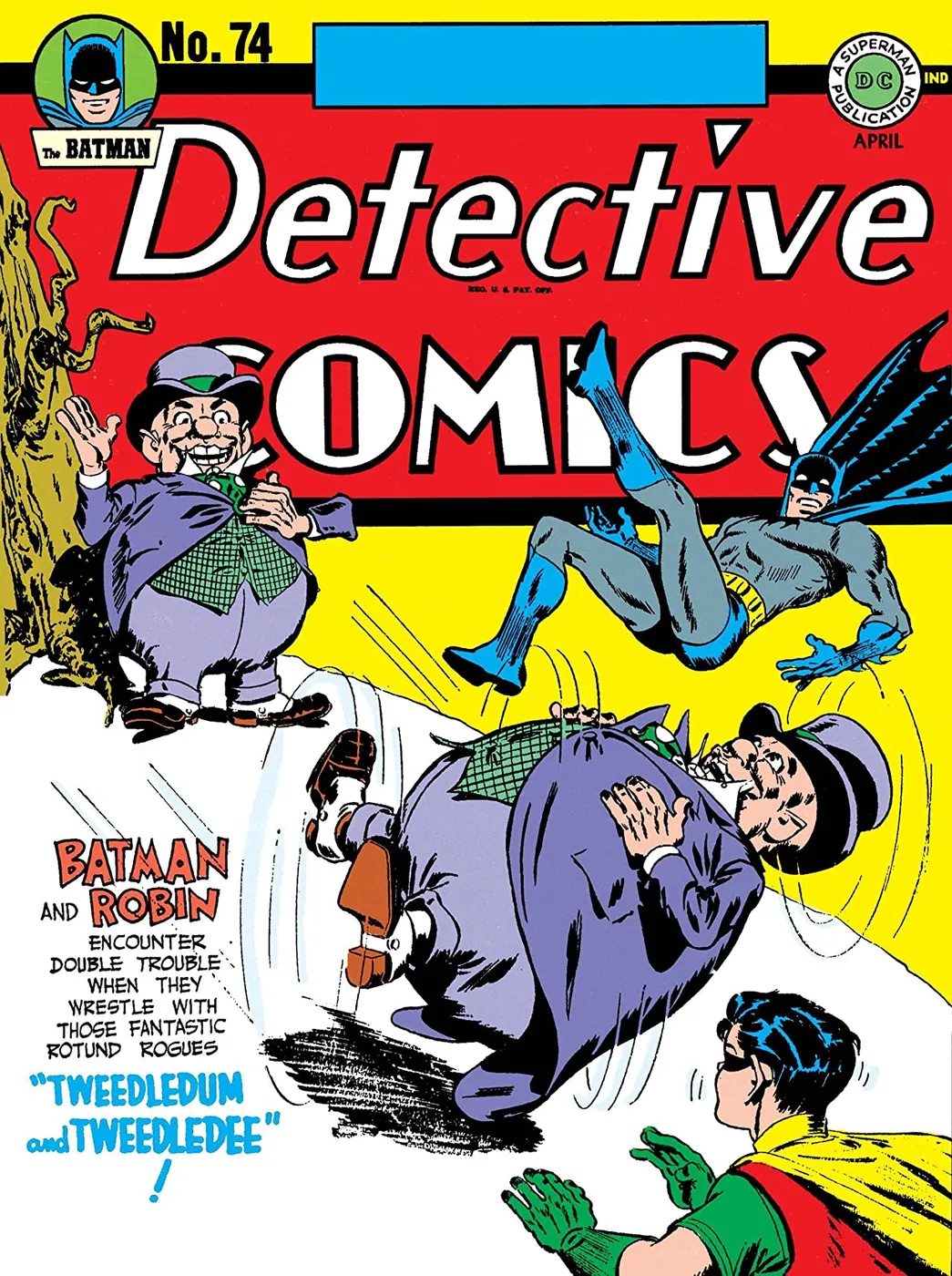Cover of Detective Comics #74