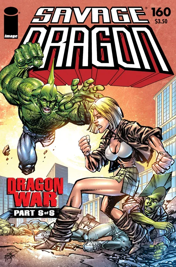 Cover of Savage Dragon #160