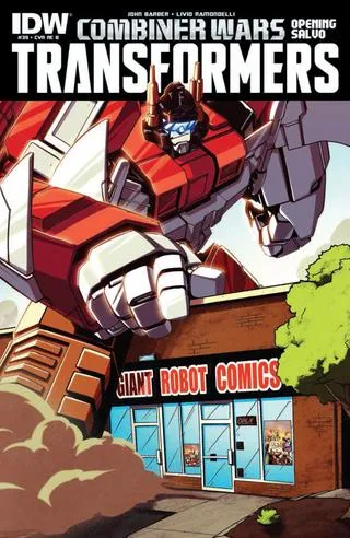 Cover of The Transformers #39