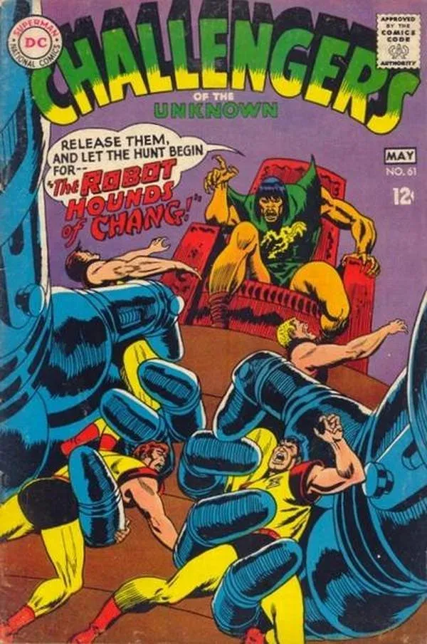Cover of Challengers of the Unknown #61