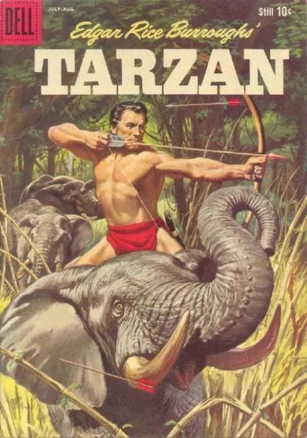 Cover of Edgar Rice Burroughs' Tarzan #113