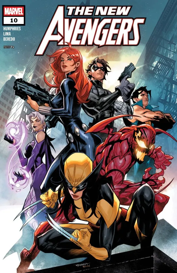 Cover of New Avengers #10