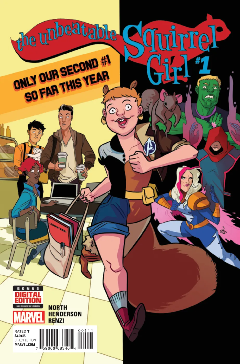 Cover of The Unbeatable Squirrel Girl #1