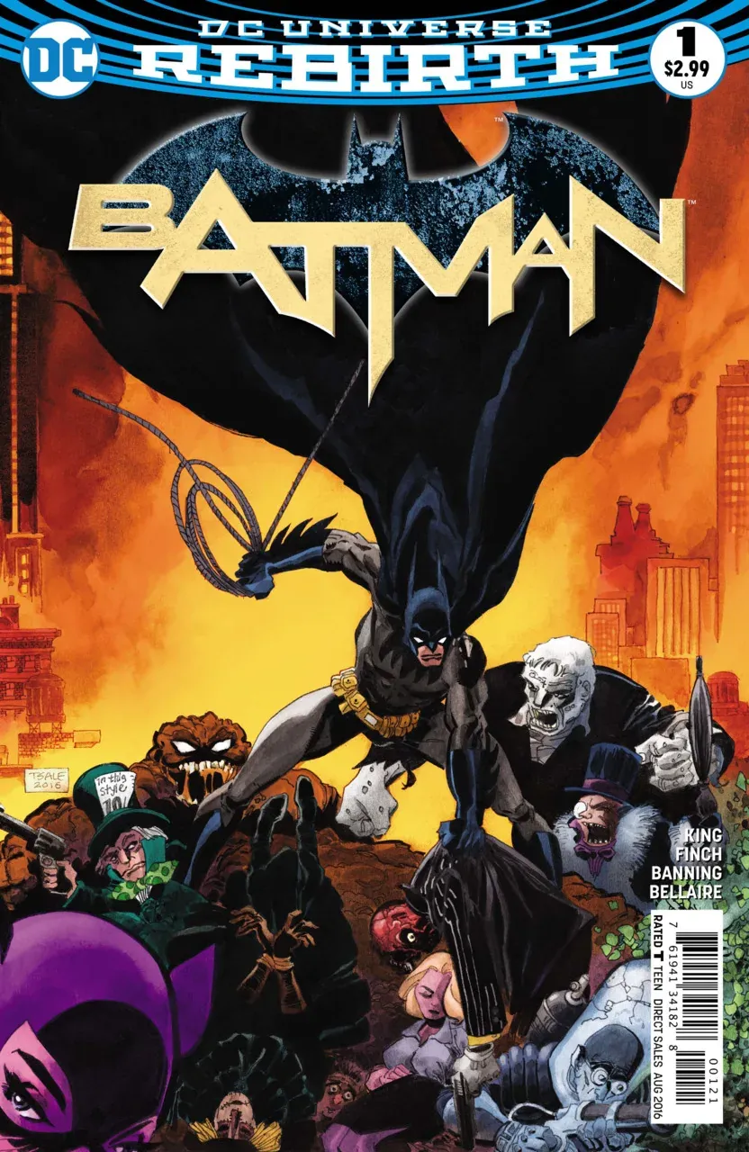 Cover of Batman #1