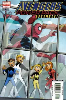 Cover of The Avengers and Power Pack Assemble! #3