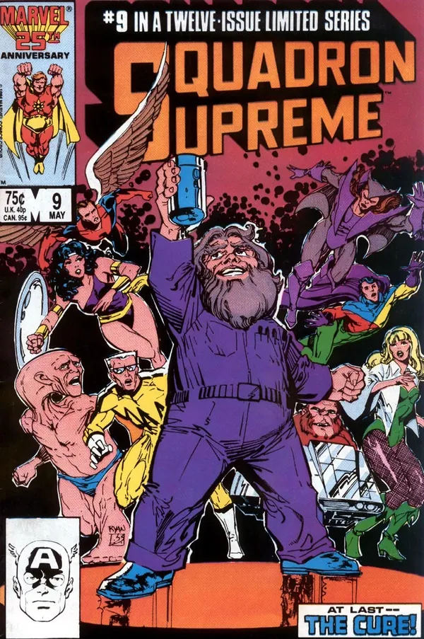 Cover of Squadron Supreme #9