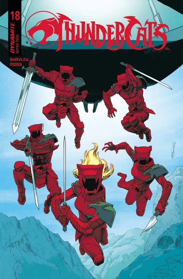 Cover of ThunderCats #18