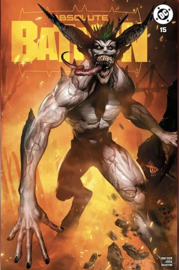 Cover of Absolute Batman #15