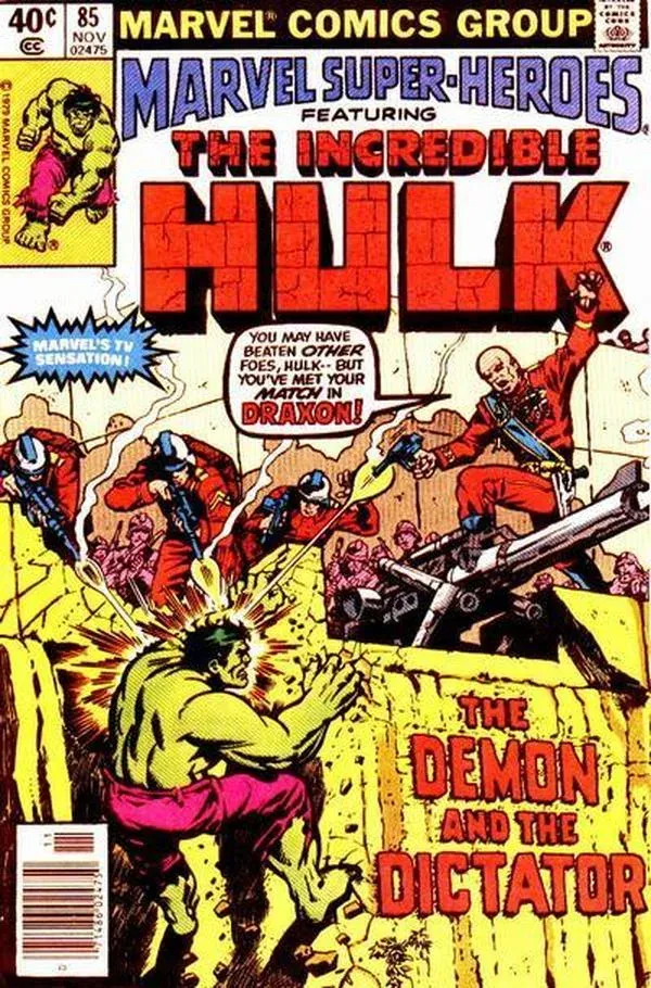Cover of Marvel Super-Heroes #85