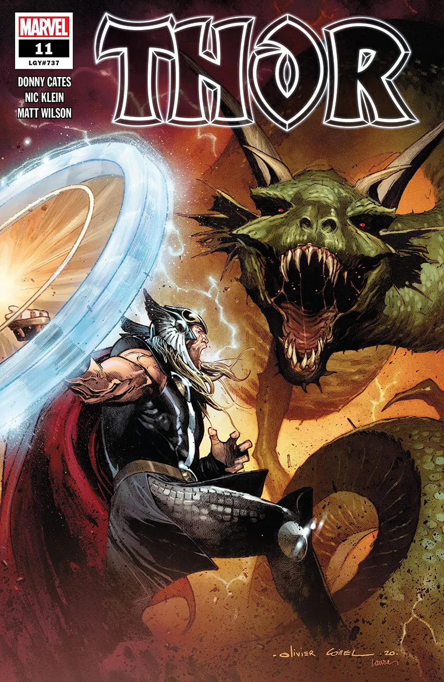 Cover of Thor #11 (737)