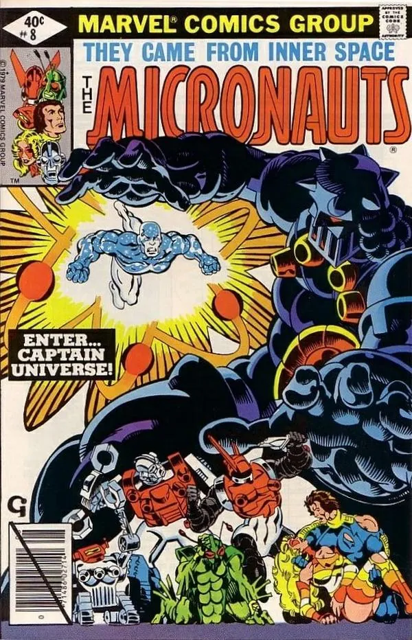 Cover of Micronauts #8
