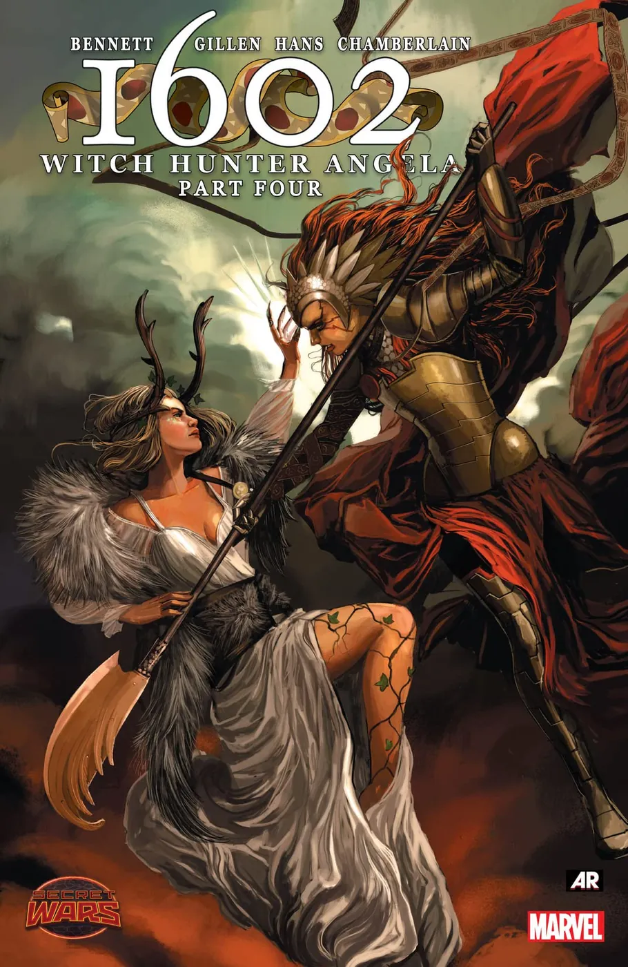 Cover of 1602: Witch Hunter Angela #4