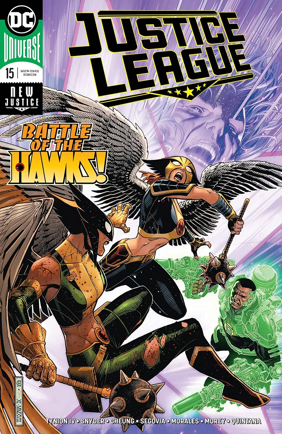 Cover of Justice League #15