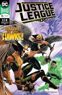 Cover of Justice League #15