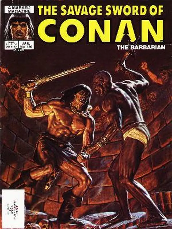 Cover of The Savage Sword of Conan #120