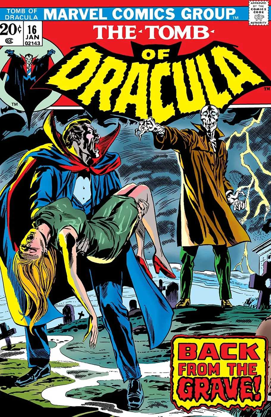 Cover of Tomb of Dracula #16