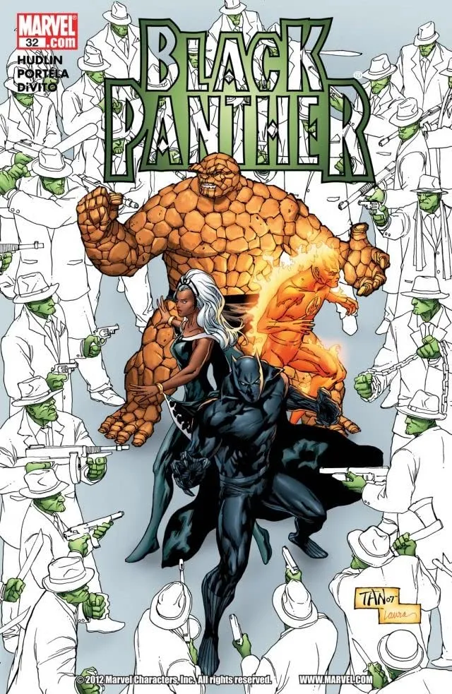 Cover of Black Panther #32