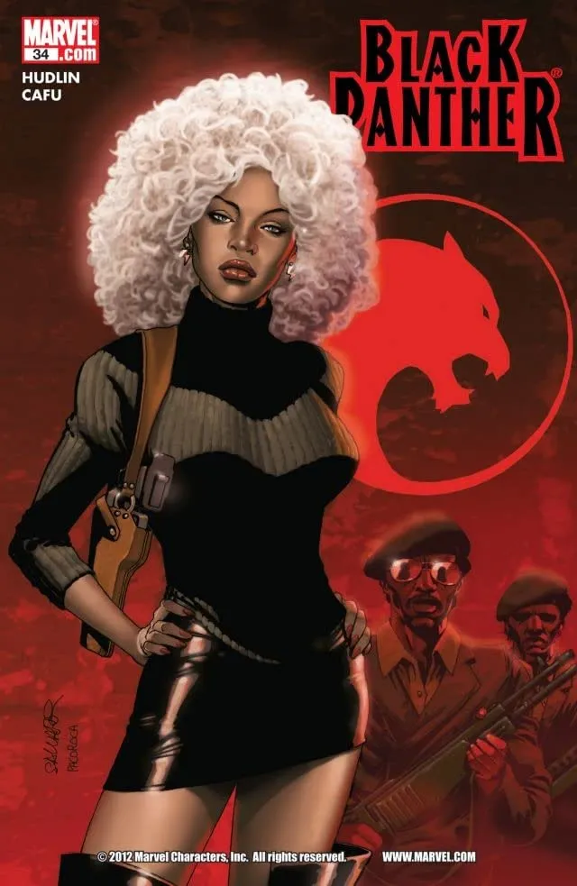 Cover of Black Panther #34