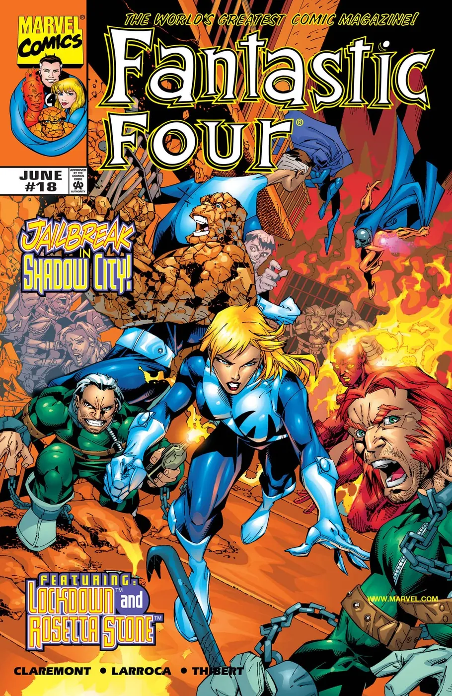 Cover of Fantastic Four #18