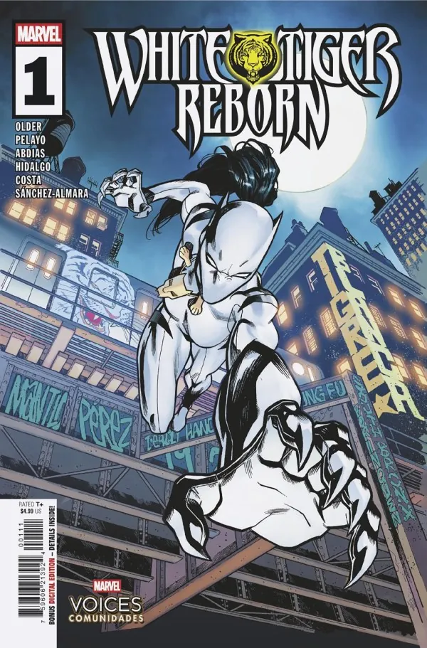 Cover of White Tiger: Reborn #1