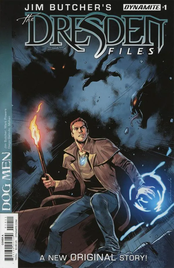Cover of Jim Butcher's The Dresden Files: Dog Men #1