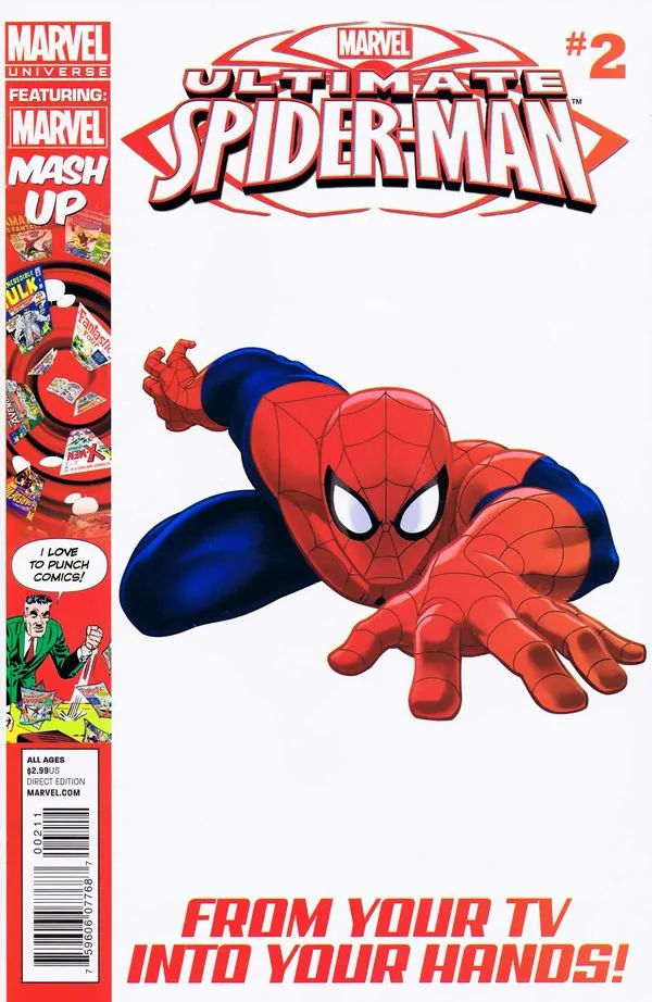 Cover of Marvel Universe Ultimate Spider-Man #2