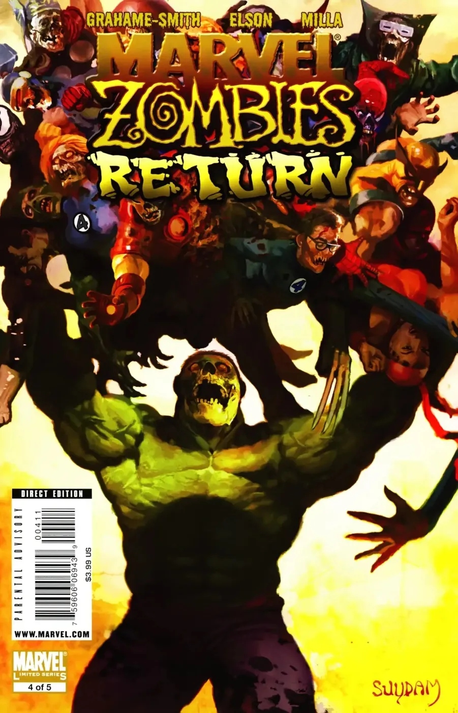 Cover of Marvel Zombies Return #4