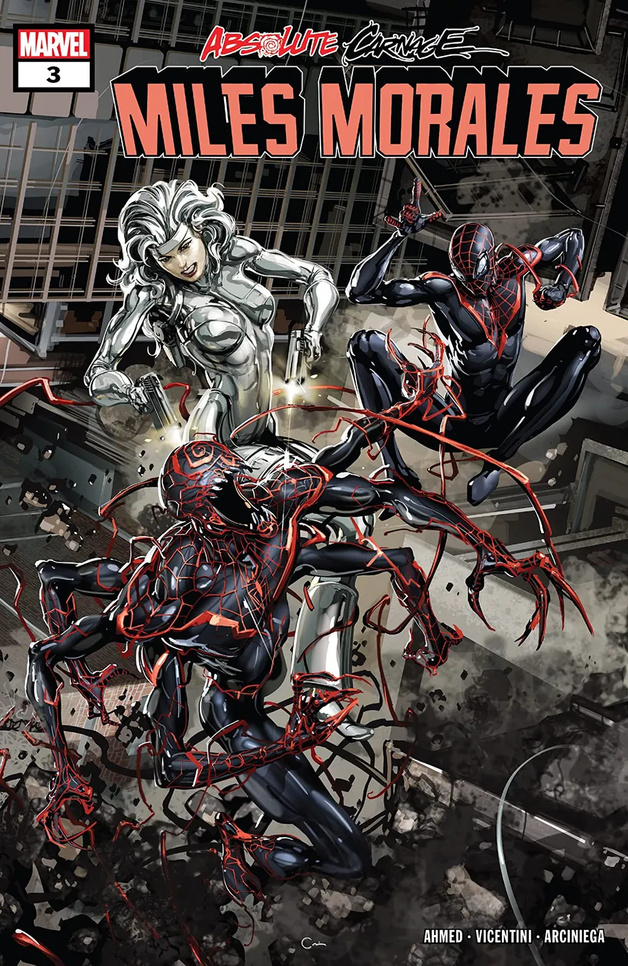 Cover of Absolute Carnage: Miles Morales #3