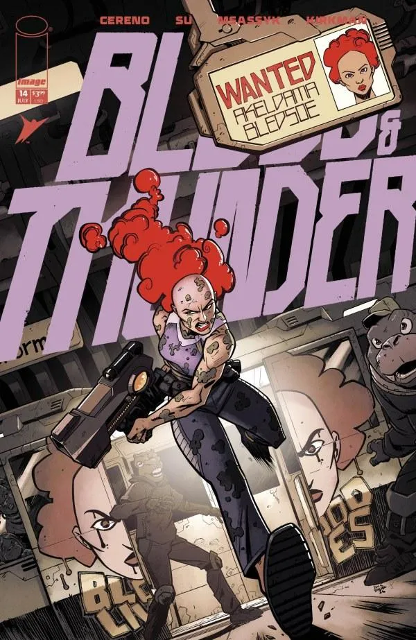 Cover of Blood & Thunder #14