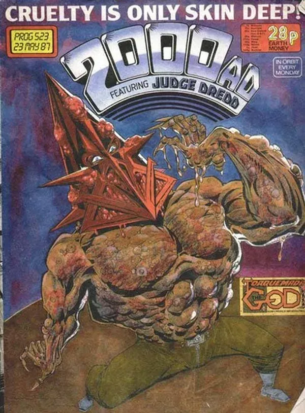 Cover of 2000 AD #523