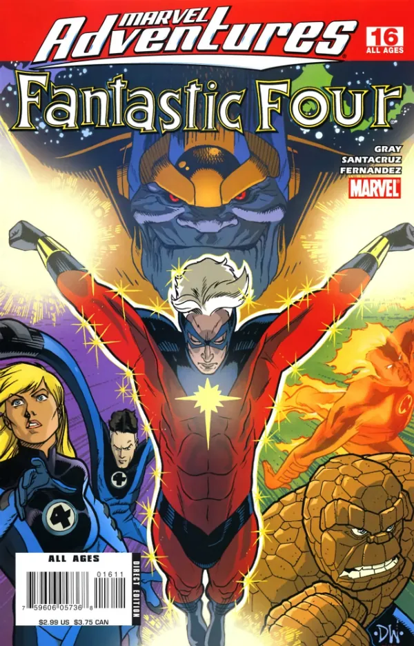 Cover of Marvel Adventures Fantastic Four #16