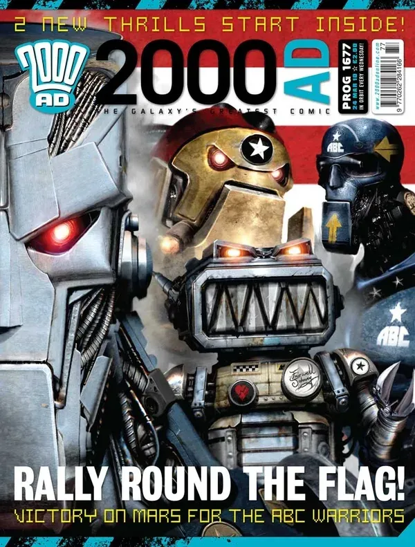 Cover of 2000 AD #1677