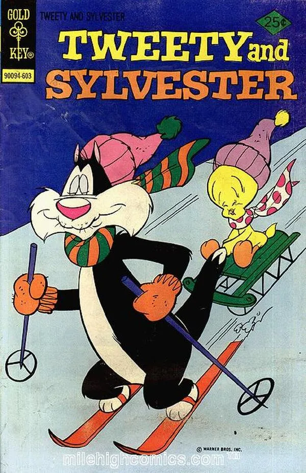 Cover of Tweety and Sylvester #55