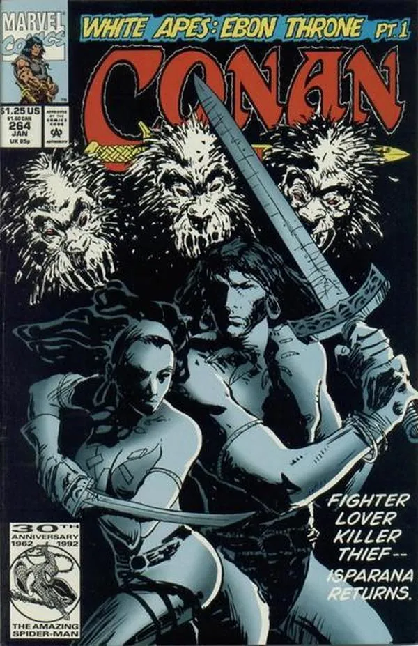 Cover of Conan the Barbarian #264