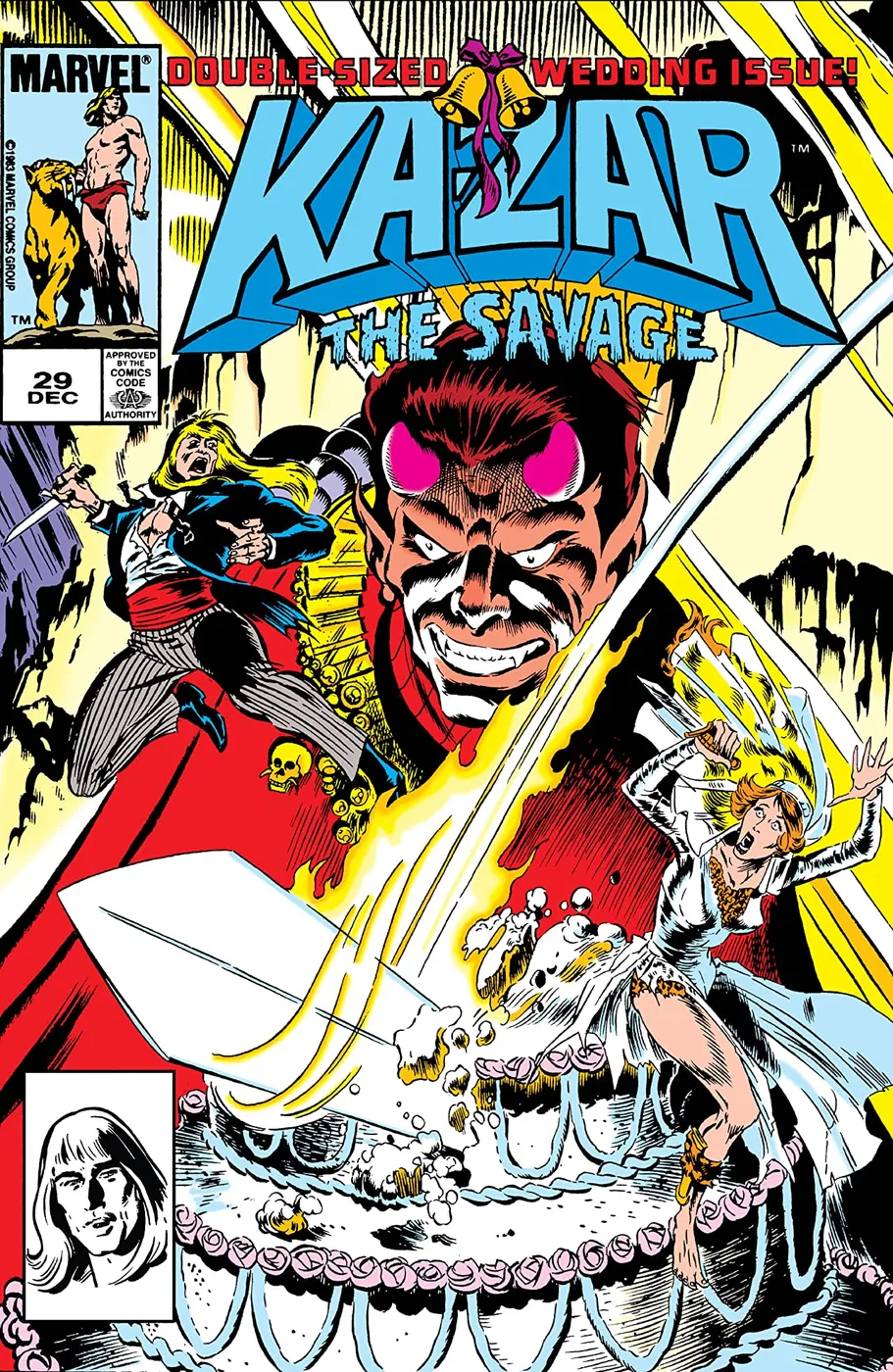 Cover of Ka-Zar the Savage #29