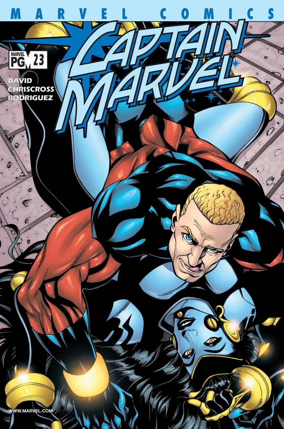 Cover of Captain Marvel #23