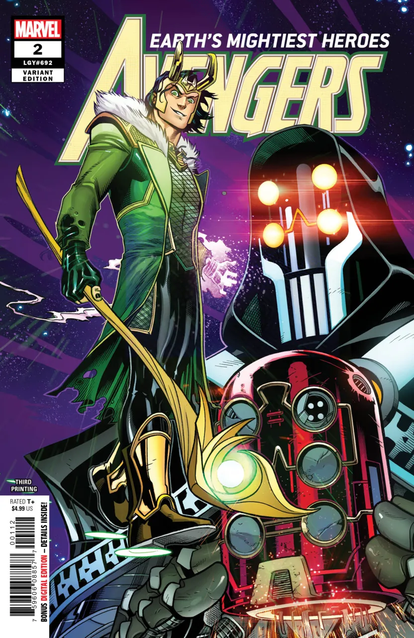 Cover of Avengers #2 (692)
