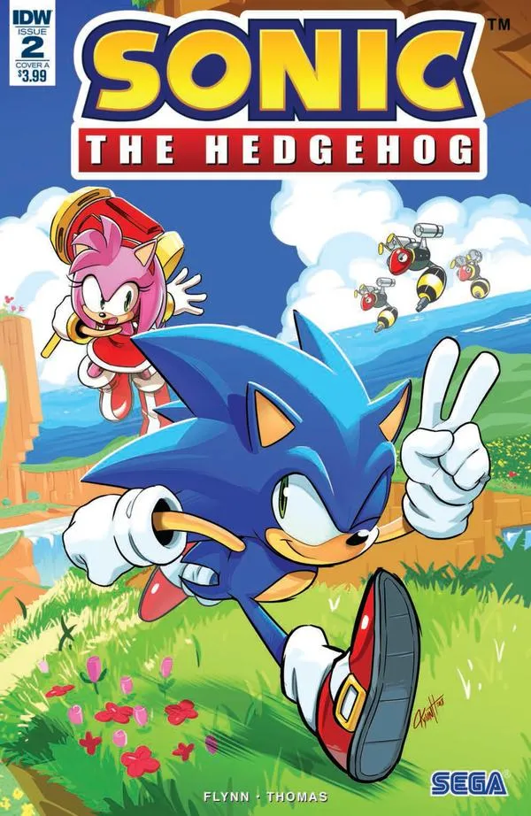 Cover of Sonic the Hedgehog #2