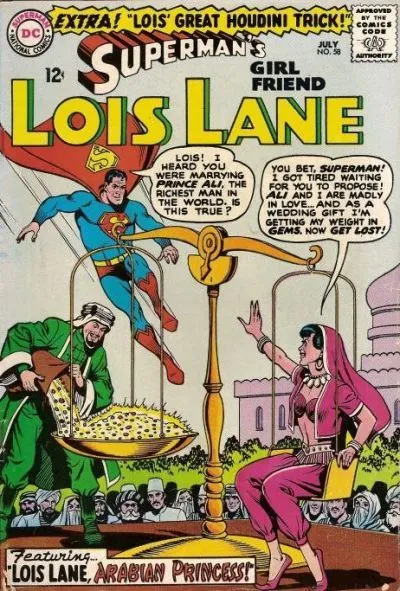 Cover of Superman's Girl Friend, Lois Lane #58