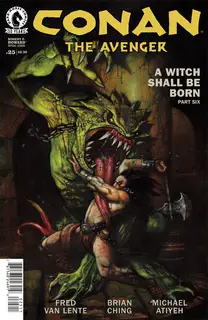 Cover of Conan the Avenger #25