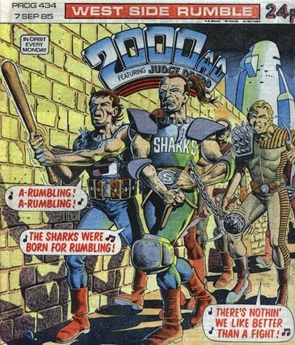 Cover of 2000 AD #434