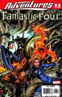 Cover of Marvel Adventures Fantastic Four #6