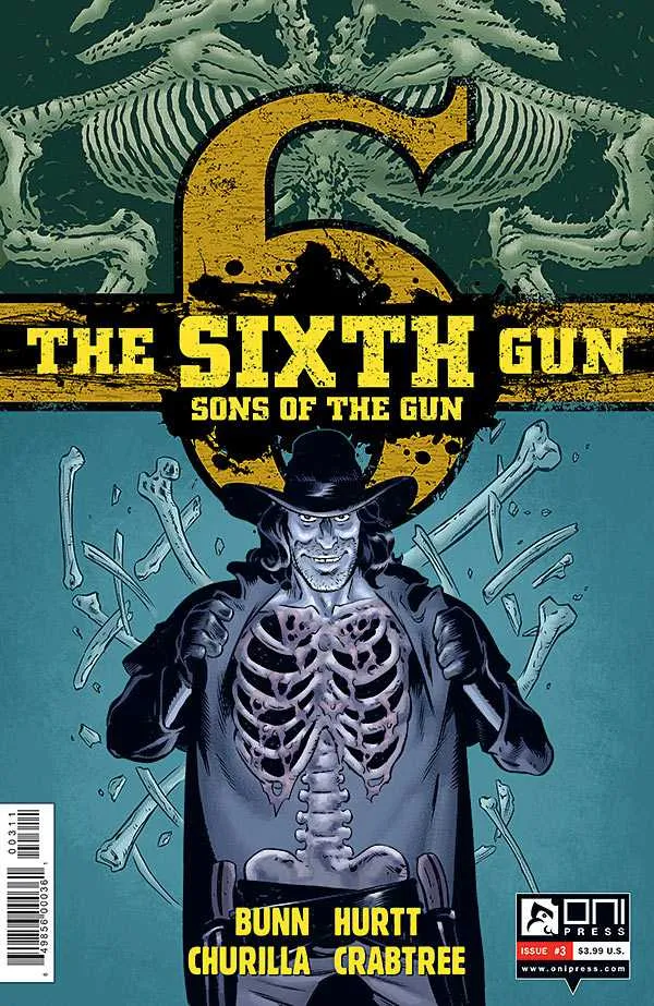 Cover of The Sixth Gun: Sons of the Gun #3