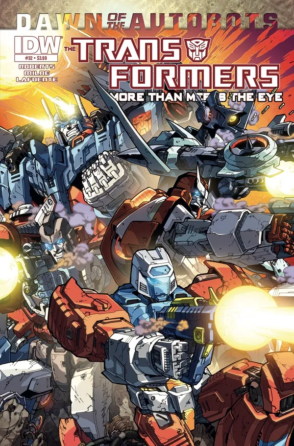 Cover of The Transformers: More Than Meets the Eye #32
