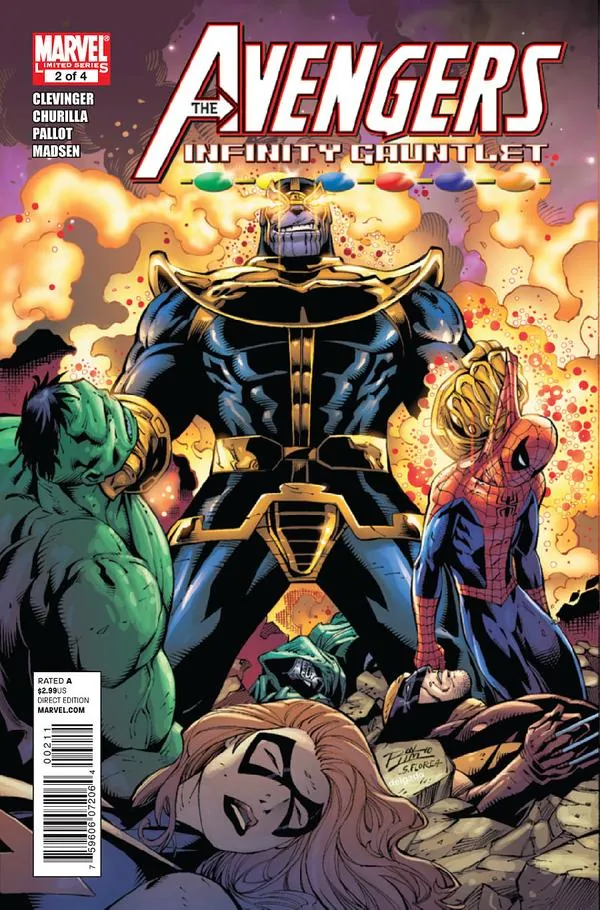 Cover of Avengers & the Infinity Gauntlet #2