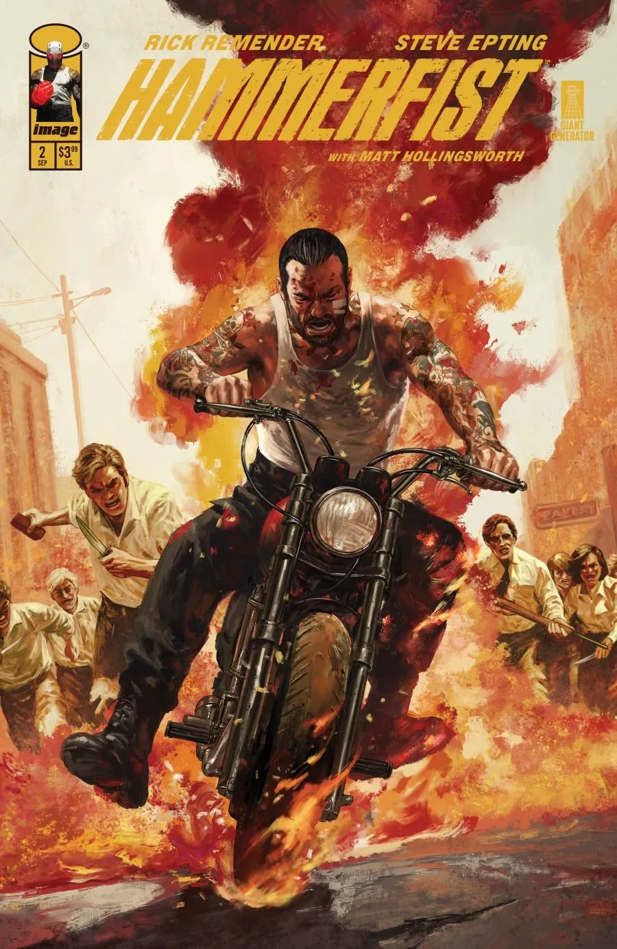 Cover of Hammerfist #2