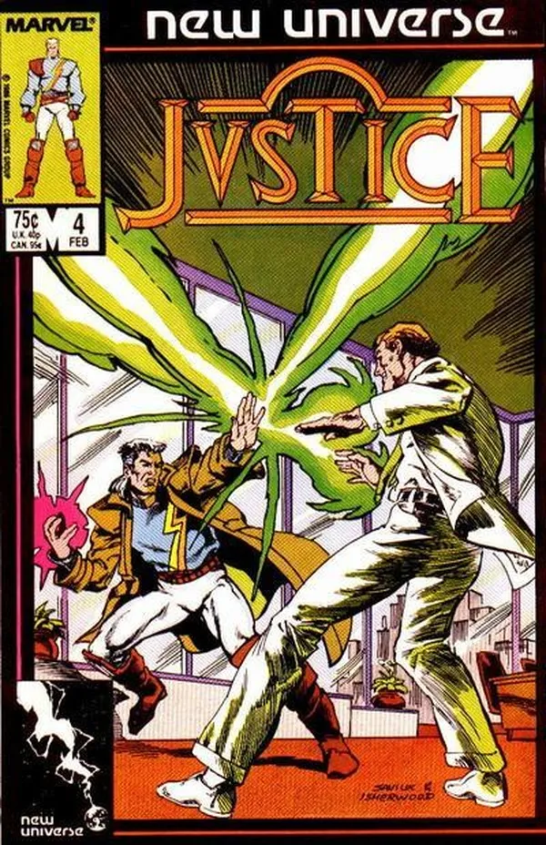 Cover of Justice #4