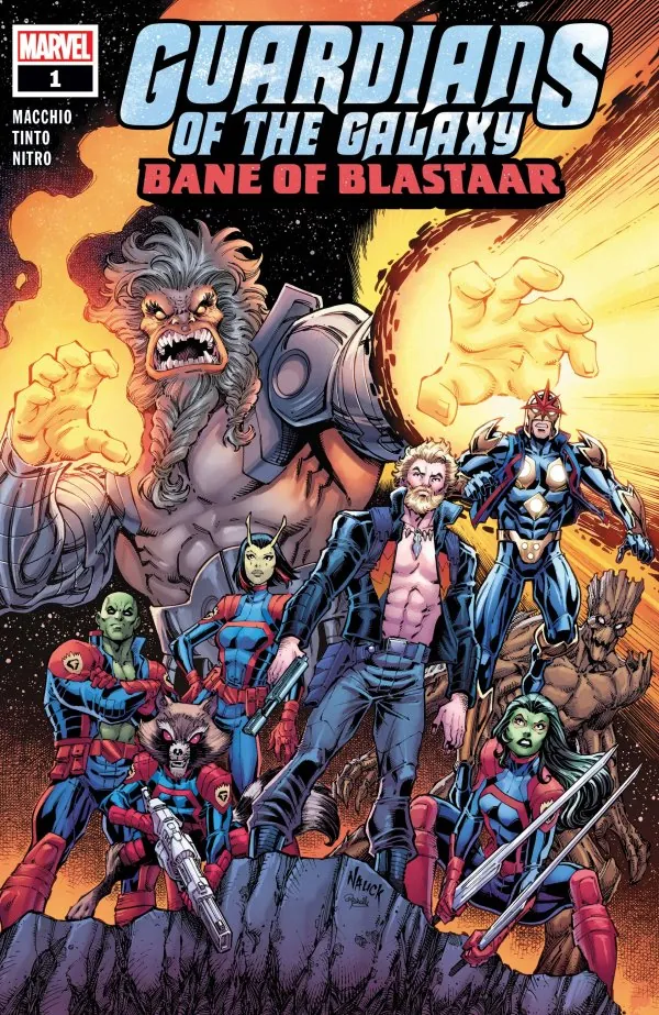 Cover of Guardians of the Galaxy: Bane of Blastaar #1